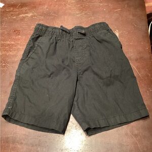 Wonder Nation Men's Black Flat Front Shorts